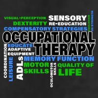 Occupational Therapy Word Cloud Adult Drive Performance Visor
