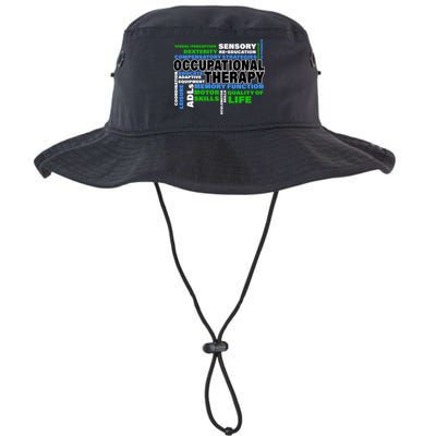 Occupational Therapy Word Cloud Bucket Hat