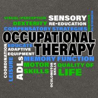 Occupational Therapy Word Cloud Cotton Canvas Backpack