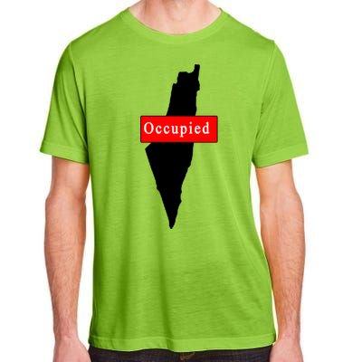 Occupied Palestine Free Gaza Anti Israel Adult ChromaSoft Performance T-Shirt