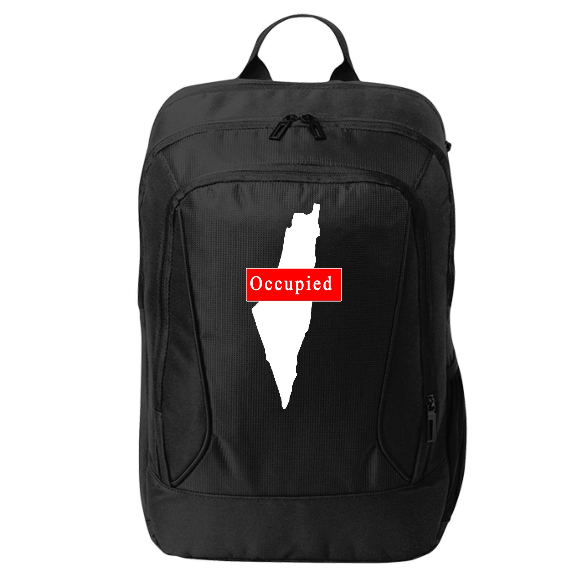 Occupied Palestine Free Gaza Anti Israel City Backpack