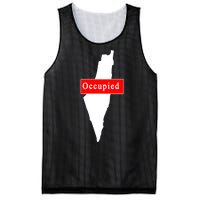 Occupied Palestine Free Gaza Anti Israel Mesh Reversible Basketball Jersey Tank