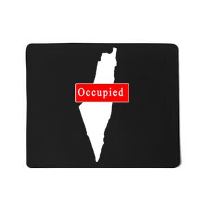 Occupied Palestine Free Gaza Anti Israel Mousepad