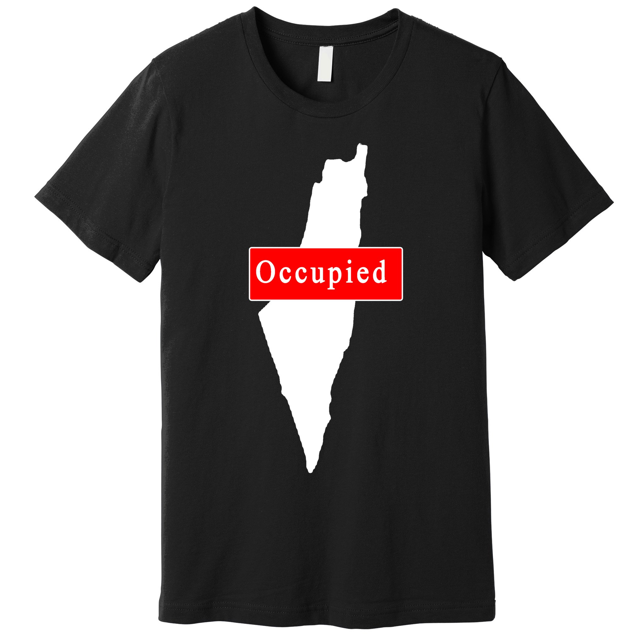 Occupied Palestine Free Gaza Anti Israel Premium T-Shirt
