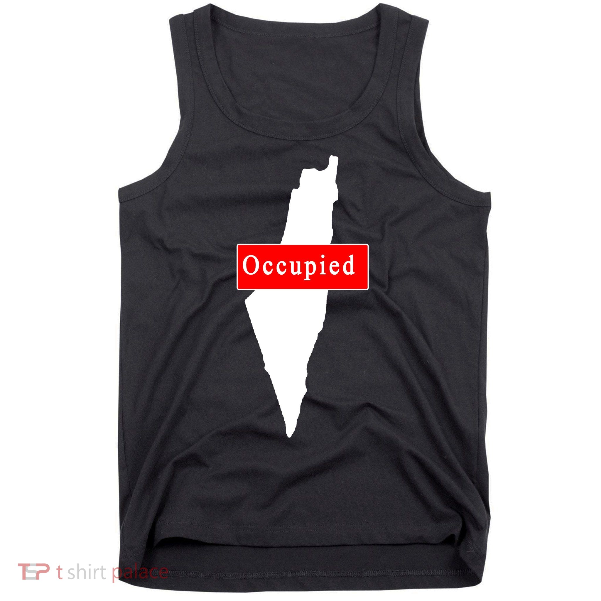 Occupied Palestine Free Gaza Anti Israel Tank Top