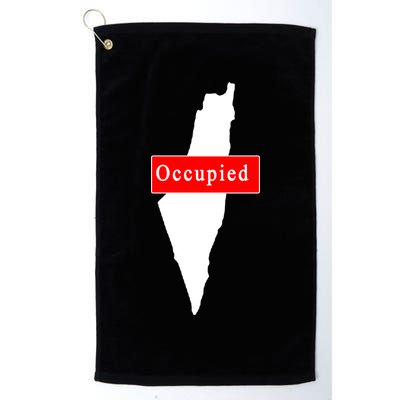 Occupied Palestine Free Gaza Anti Israel Golf Towel