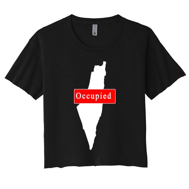 Occupied Palestine Free Gaza Anti Israel Crop Top