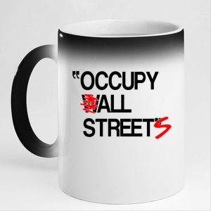 Occupy All Streets 11oz Black Color Changing Mug