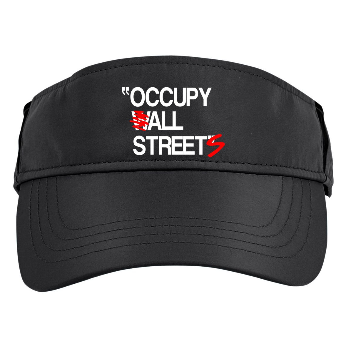 Occupy All Streets Adult Drive Performance Visor