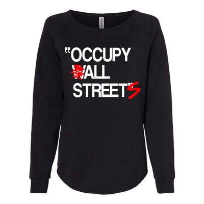 Occupy All Streets Womens California Wash Sweatshirt