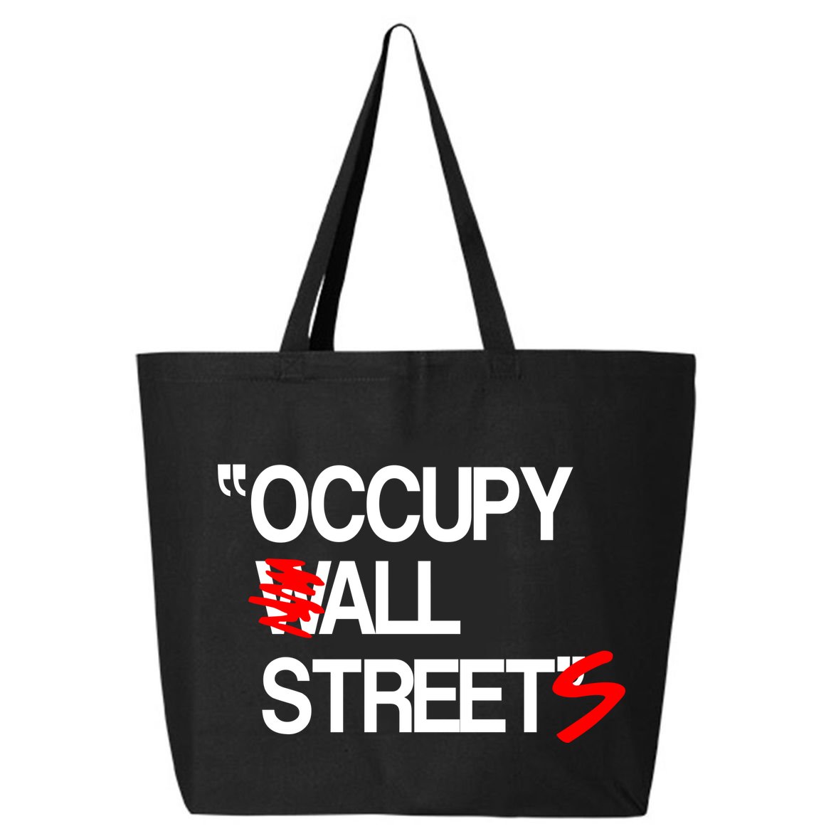 Occupy All Streets 25L Jumbo Tote
