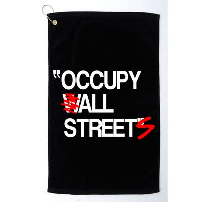 Occupy All Streets Golf Towel