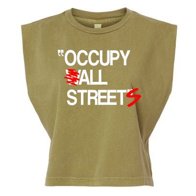 Occupy All Streets Garment-Dyed Women's Muscle Tee