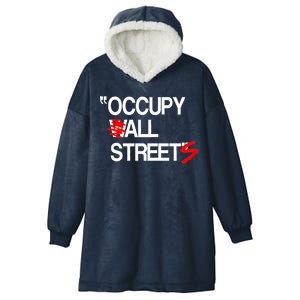 Occupy All Streets Hooded Wearable Blanket