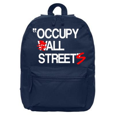 Occupy All Streets 16 in Basic Backpack