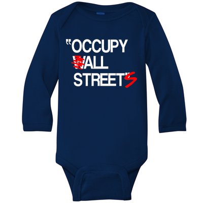 Occupy All Streets Baby Long Sleeve Bodysuit