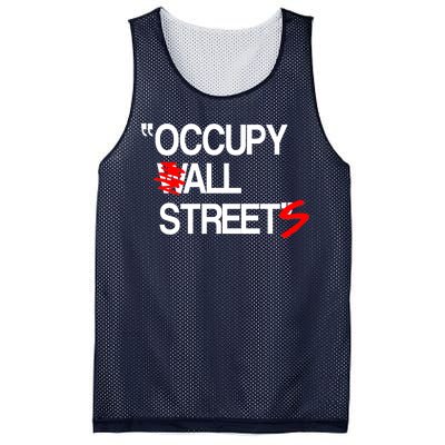 Occupy All Streets Mesh Reversible Basketball Jersey Tank