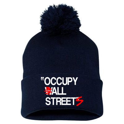 Occupy All Streets Pom Pom 12in Knit Beanie