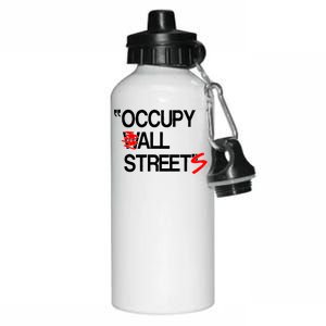 Occupy All Streets Aluminum Water Bottle