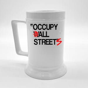 Occupy All Streets Beer Stein