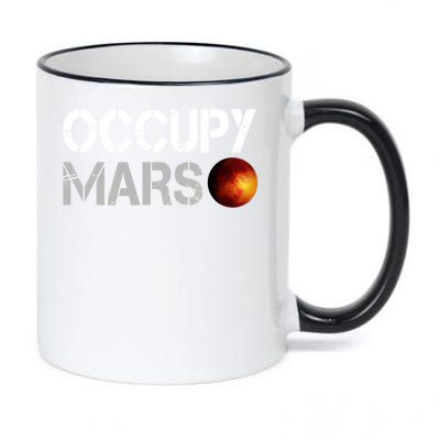 Occupy Mars 11oz Black Color Changing Mug