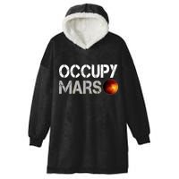 Occupy Mars Hooded Wearable Blanket