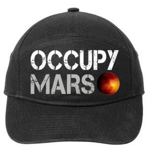 Occupy Mars 7-Panel Snapback Hat