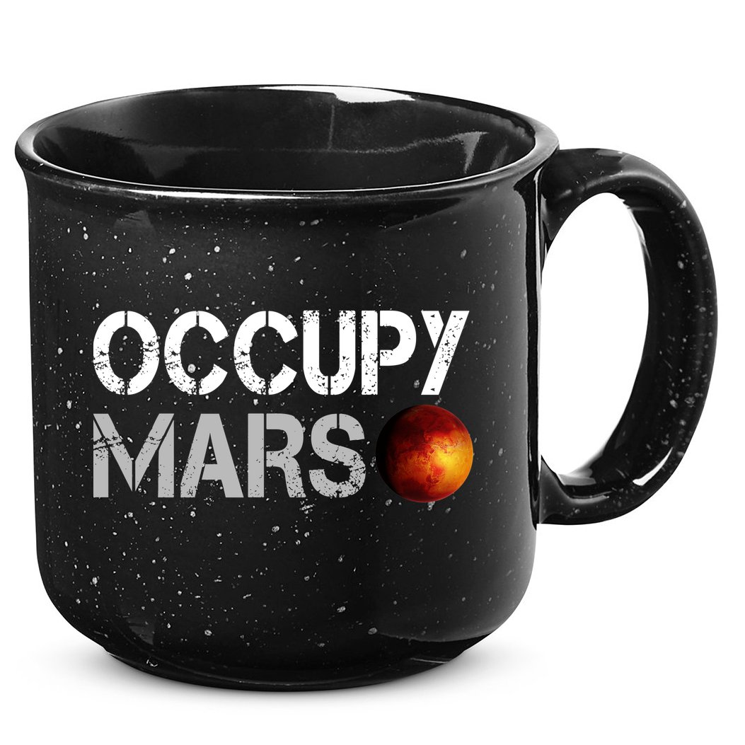 Occupy Mars 15oz Campfire Ceramic Mug