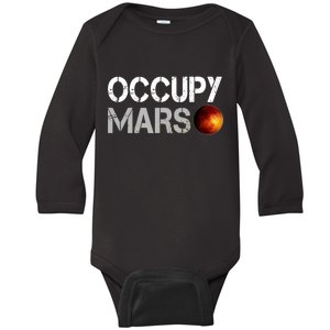 Occupy Mars Baby Long Sleeve Bodysuit