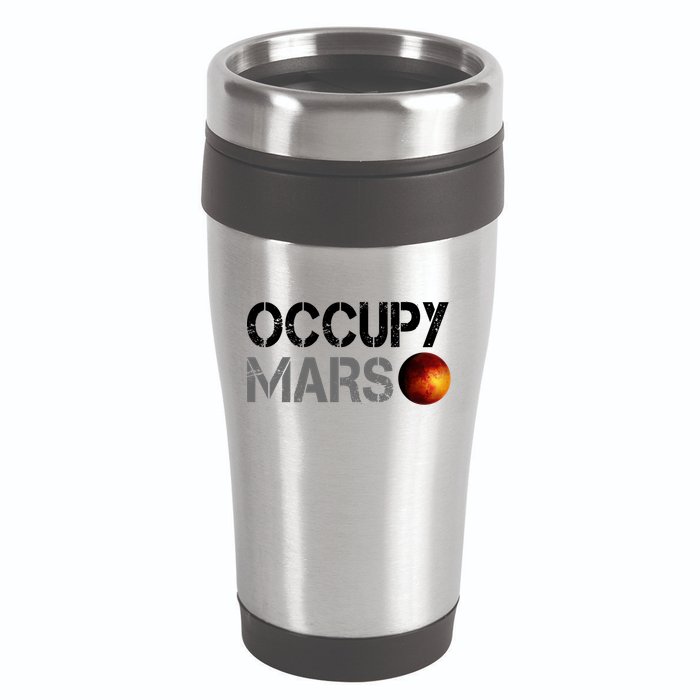 Occupy Mars 16oz Travel Tumbler
