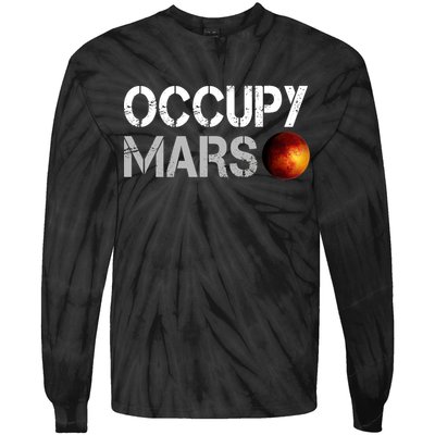 Occupy Mars Tie-Dye Long Sleeve Shirt