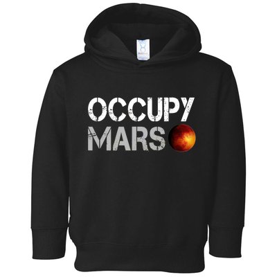 Occupy Mars Toddler Hoodie