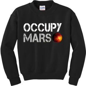 Occupy Mars Kids Sweatshirt