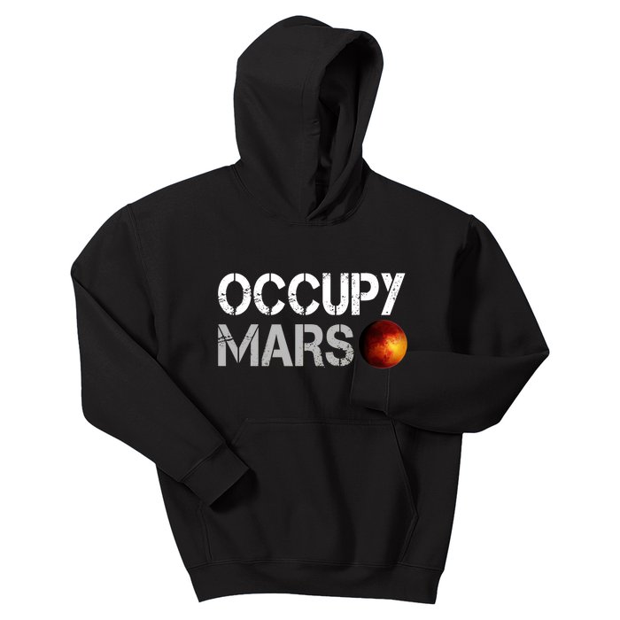 Occupy Mars Kids Hoodie