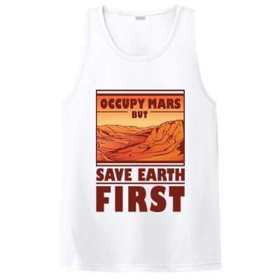 Occupy Mars But Save Earth First PosiCharge Competitor Tank