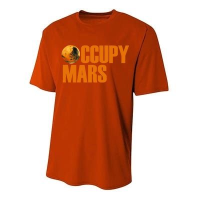 Occupy Mars Space Performance Sprint T-Shirt