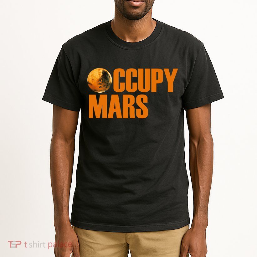 Occupy Mars Space Tall T-Shirt