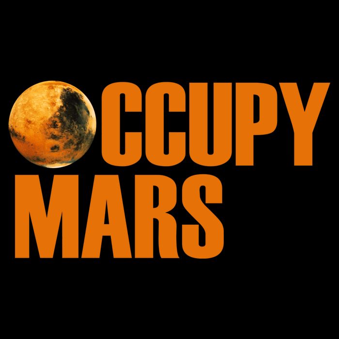 Occupy Mars Space 7-Panel Snapback Hat