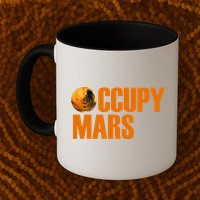 Occupy Mars Space Mug