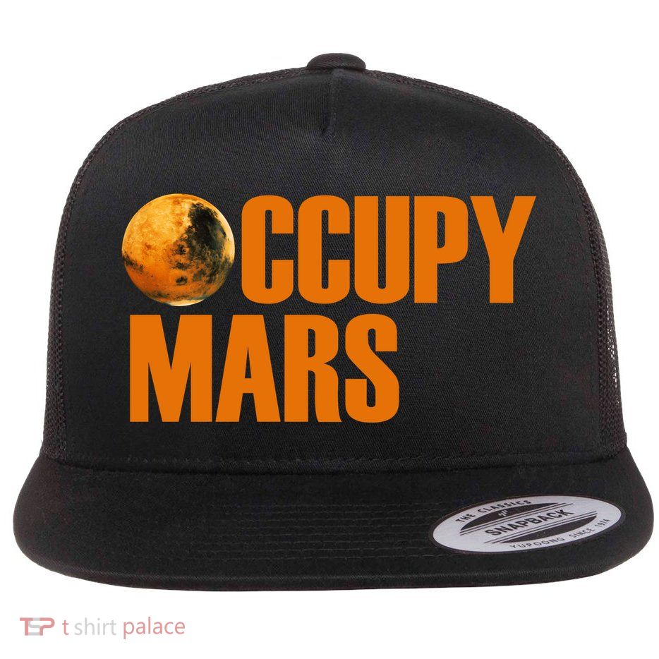 Occupy Mars Space Flatbill Hat