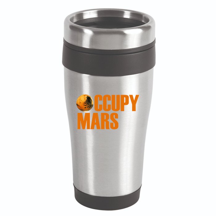 Occupy Mars Space 16oz Travel Tumbler