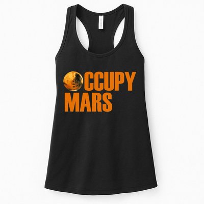 Occupy Mars Space Womens Tank Top