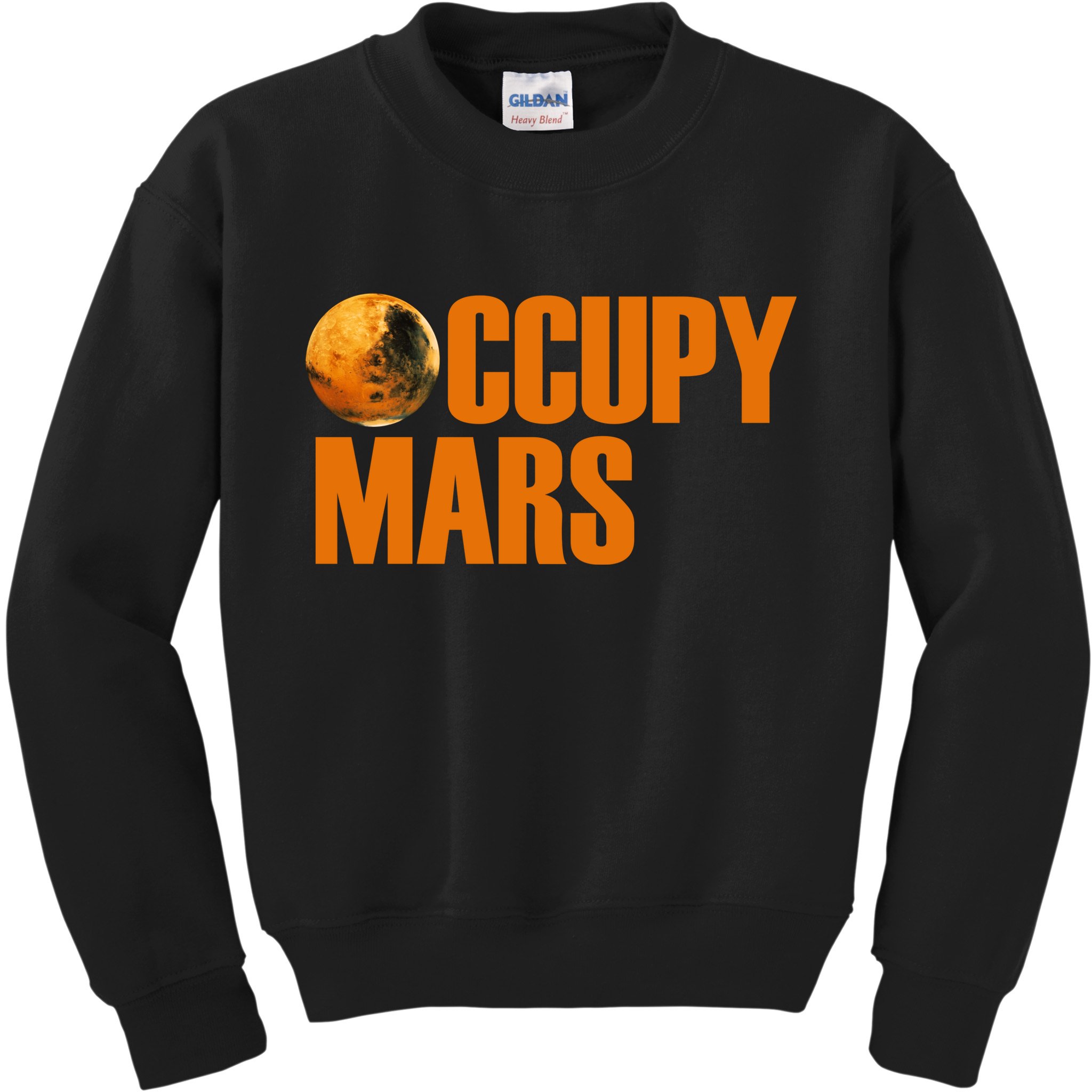 Occupy Mars Space Kids Sweatshirt