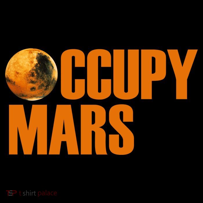 Occupy Mars Space Wool Snapback Cap