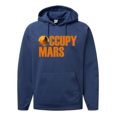 Occupy Mars Space Performance Fleece Hoodie