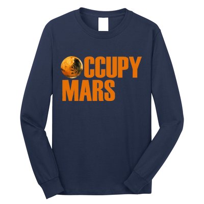 Occupy Mars Space Long Sleeve Shirt