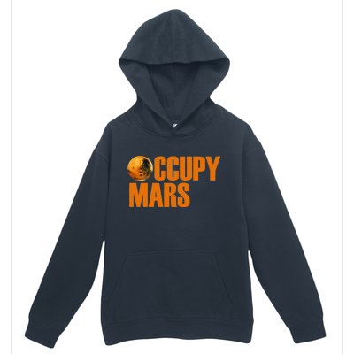 Occupy Mars Space Urban Pullover Hoodie