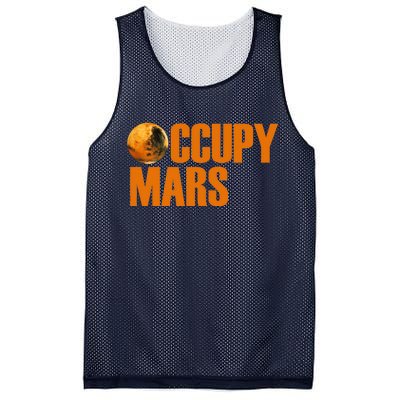 Occupy Mars Space Mesh Reversible Basketball Jersey Tank