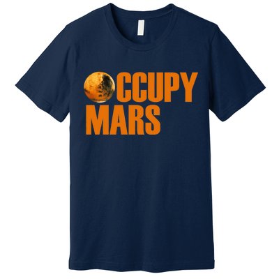 Occupy Mars Space Premium T-Shirt