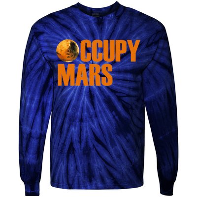 Occupy Mars Space Tie-Dye Long Sleeve Shirt